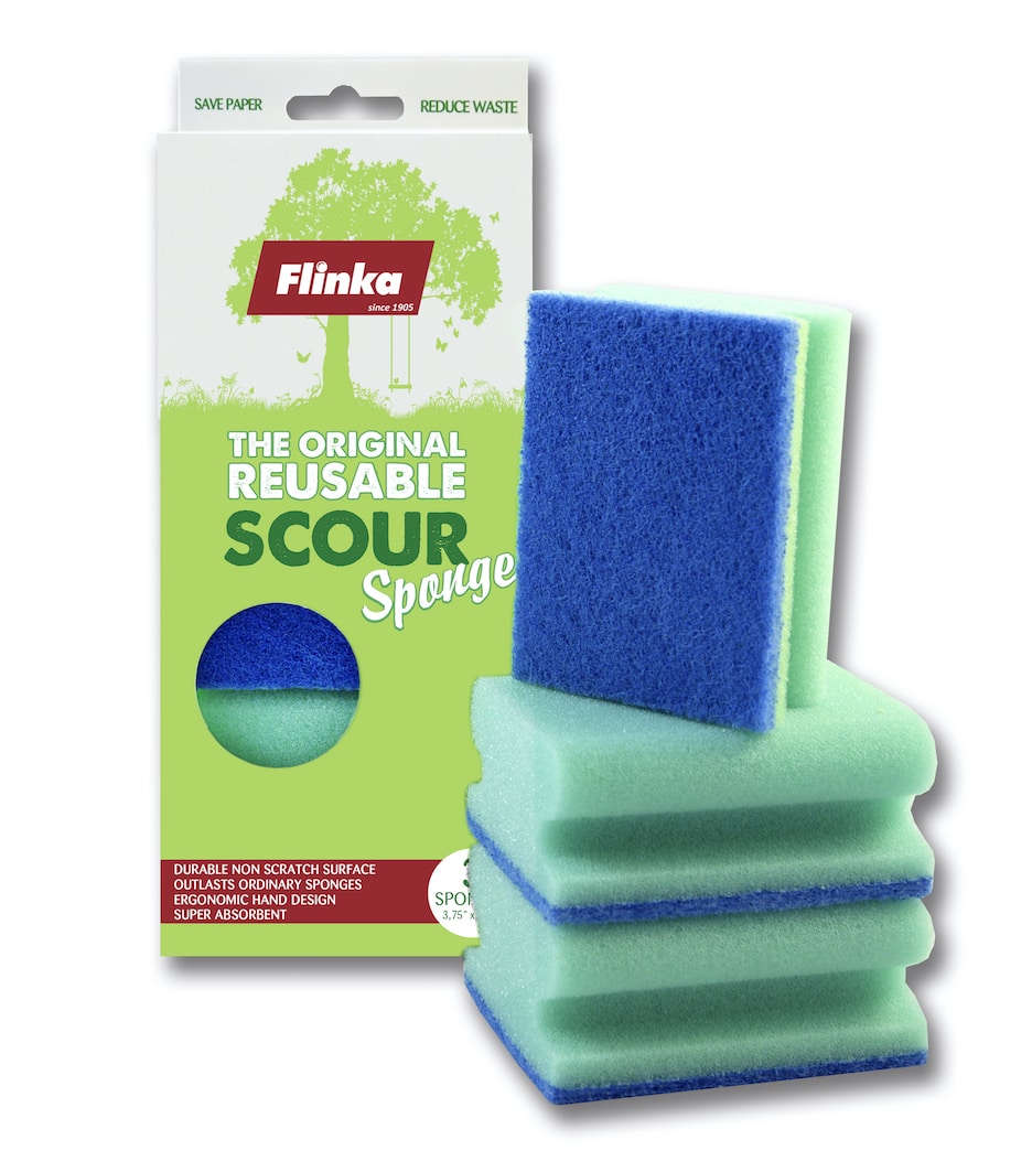 Reusable Scour Sponge - FLINKA